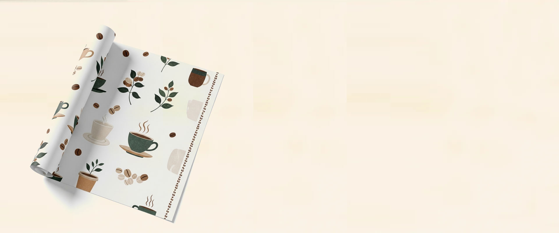 Coffee Wrapping Paper