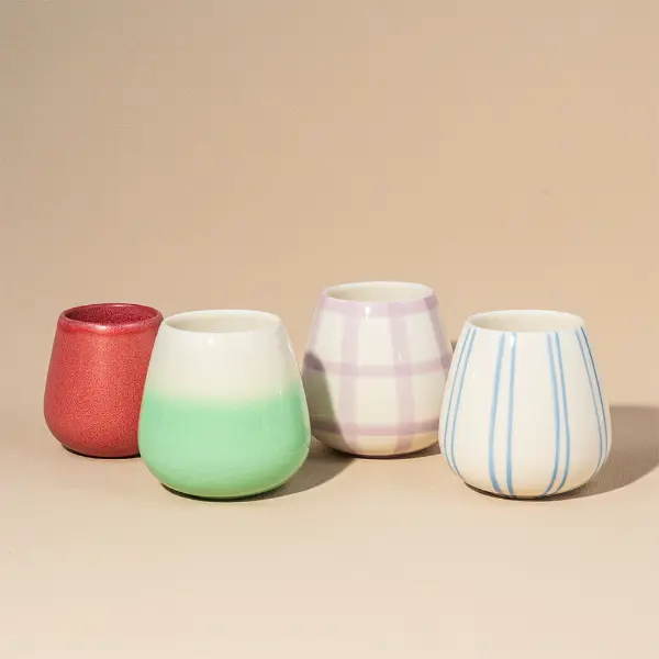 디자인 및 인쇄 세라믹 컵 – 커스텀 컬러 컬렉션