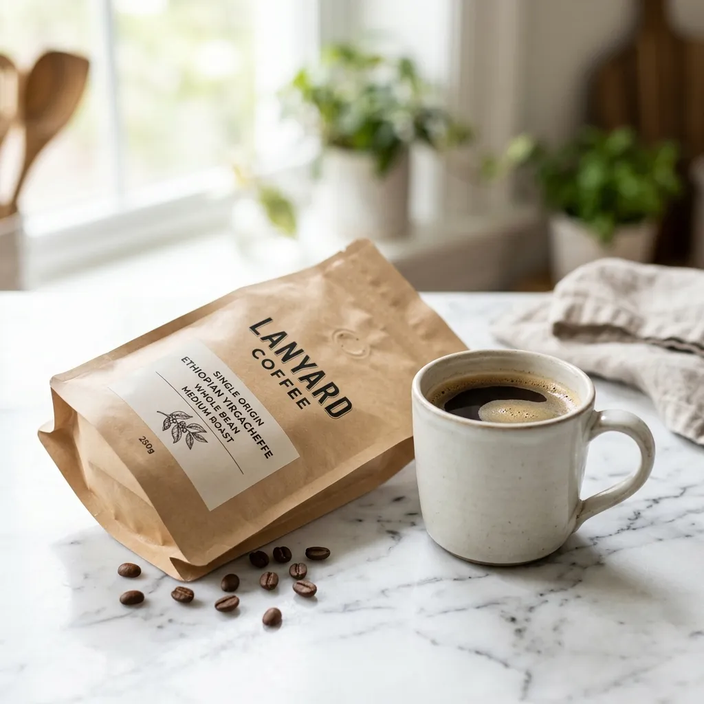 한 Lanyard_Coffee_bag_ceramic_mug