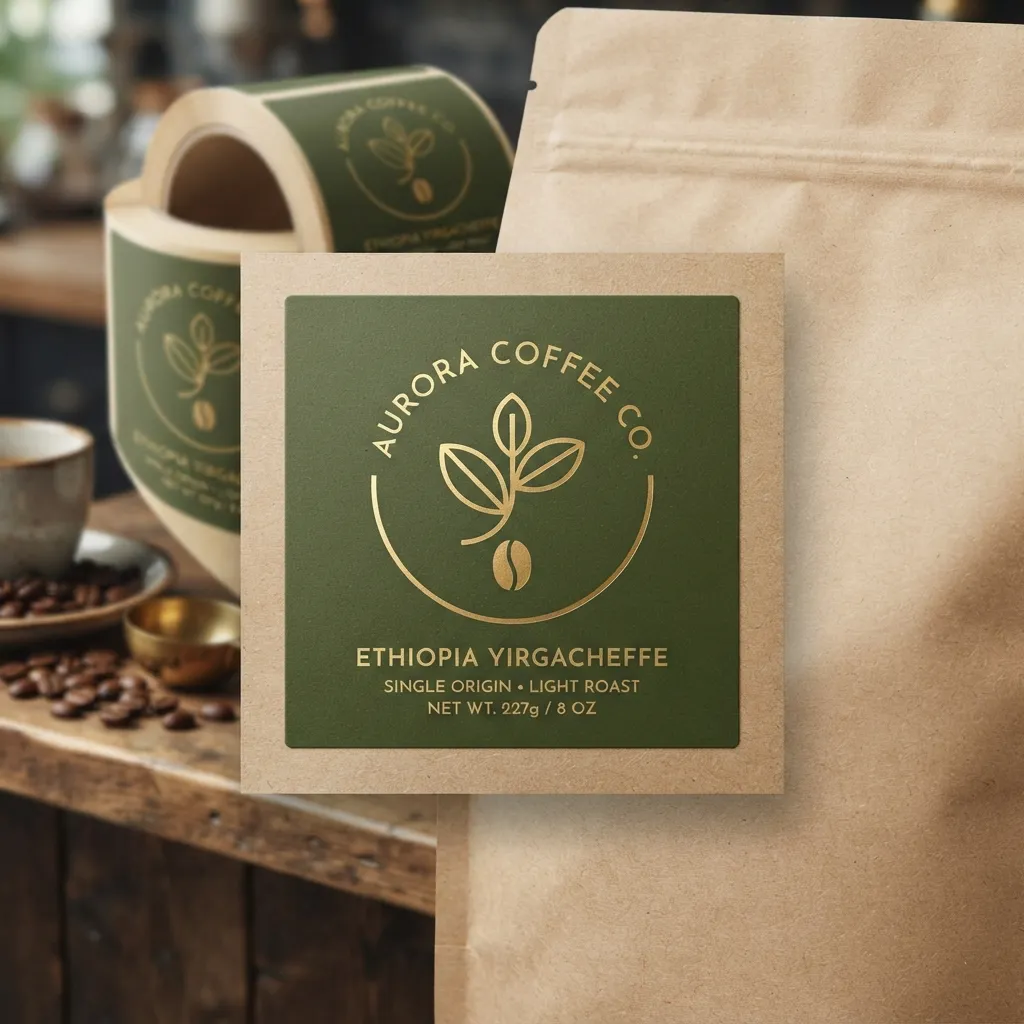 custom-coffee-label-roll-stickers