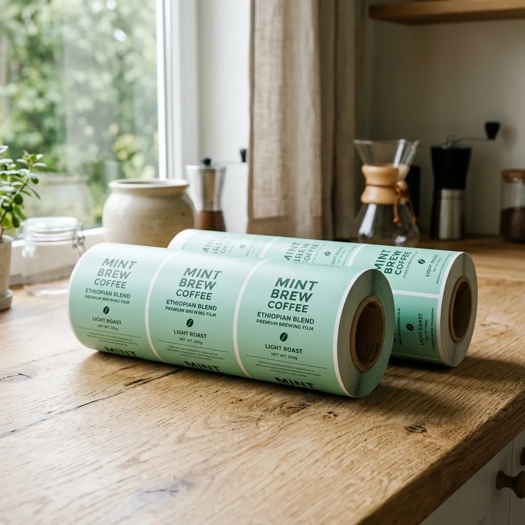 테이블탑 Mint_green_packaging_roll_paper