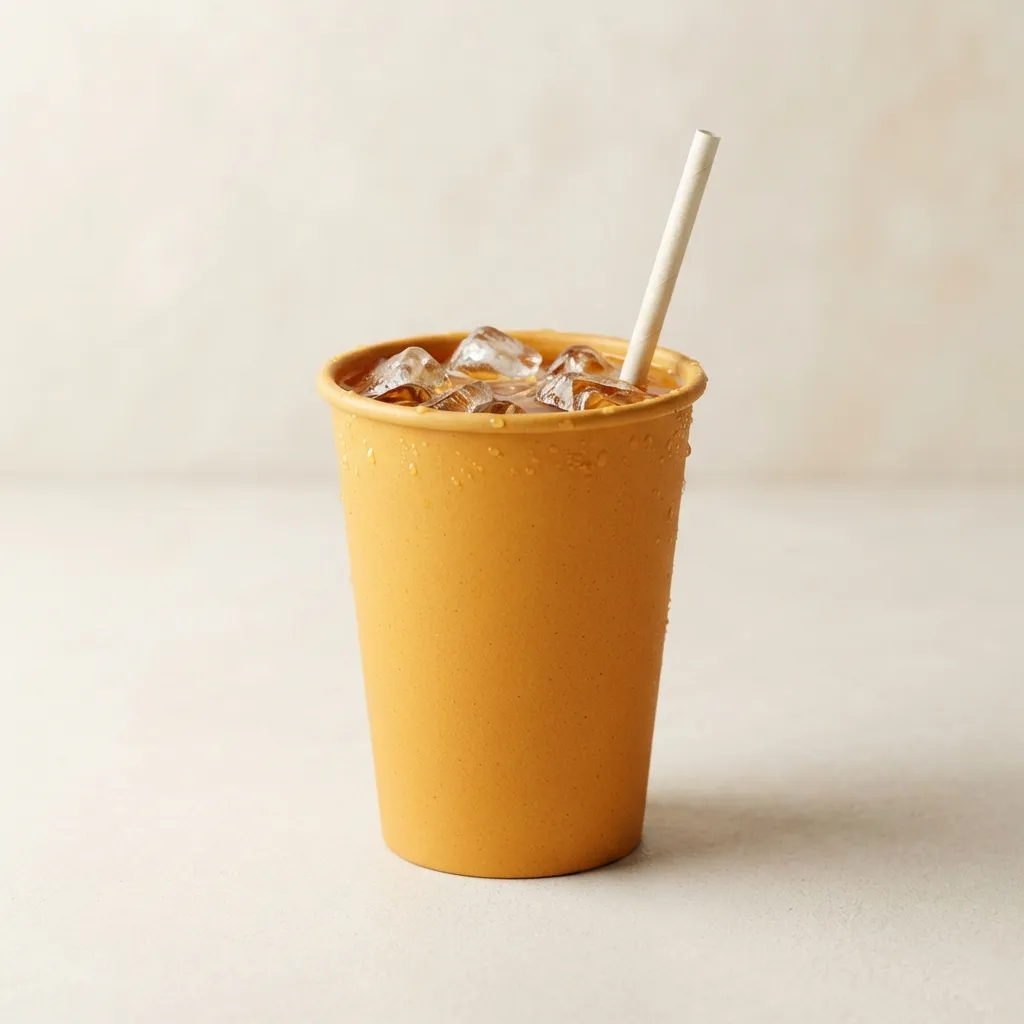 맞춤 재활용 아이스 커피컵