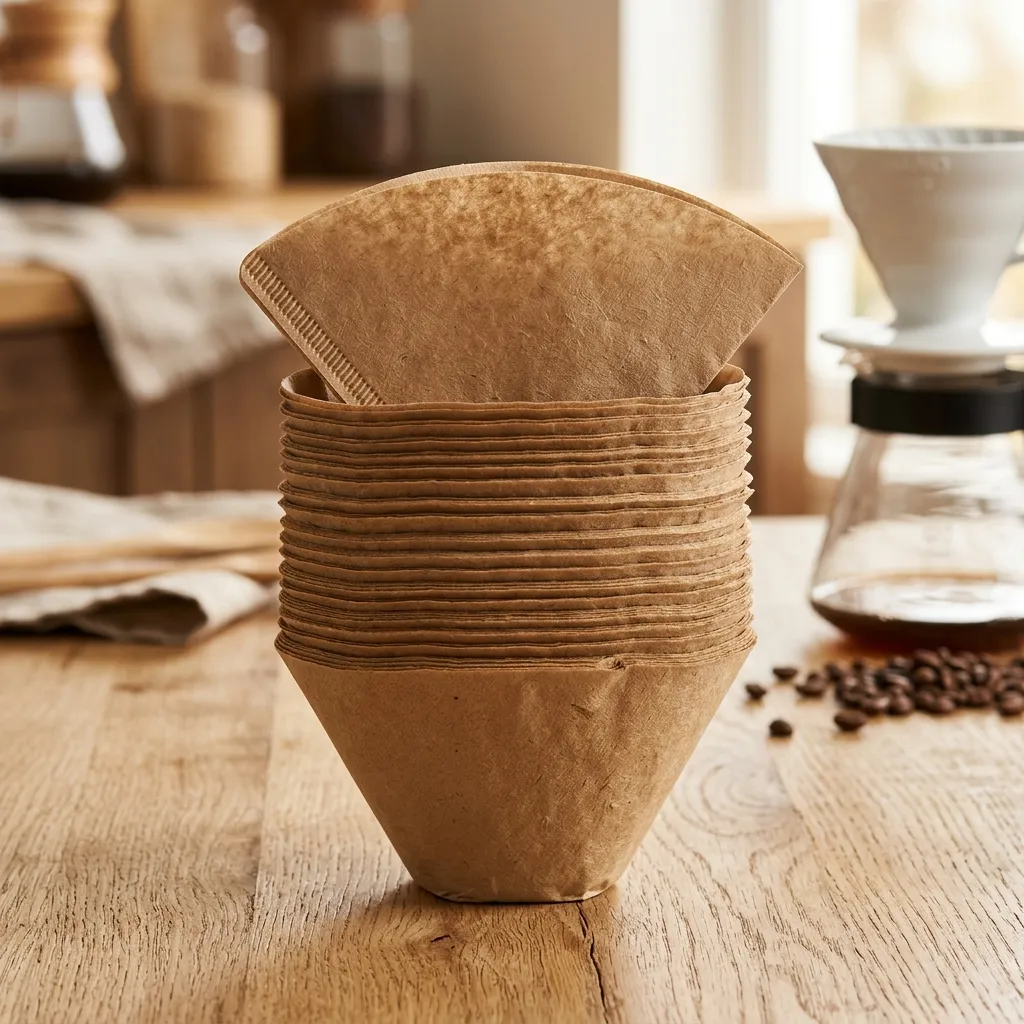 V60-종이 필터 위에 붓는 필터