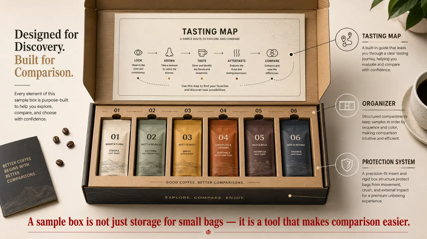 coffee sampler box