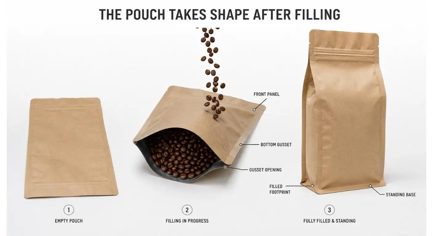 stand up coffee bags